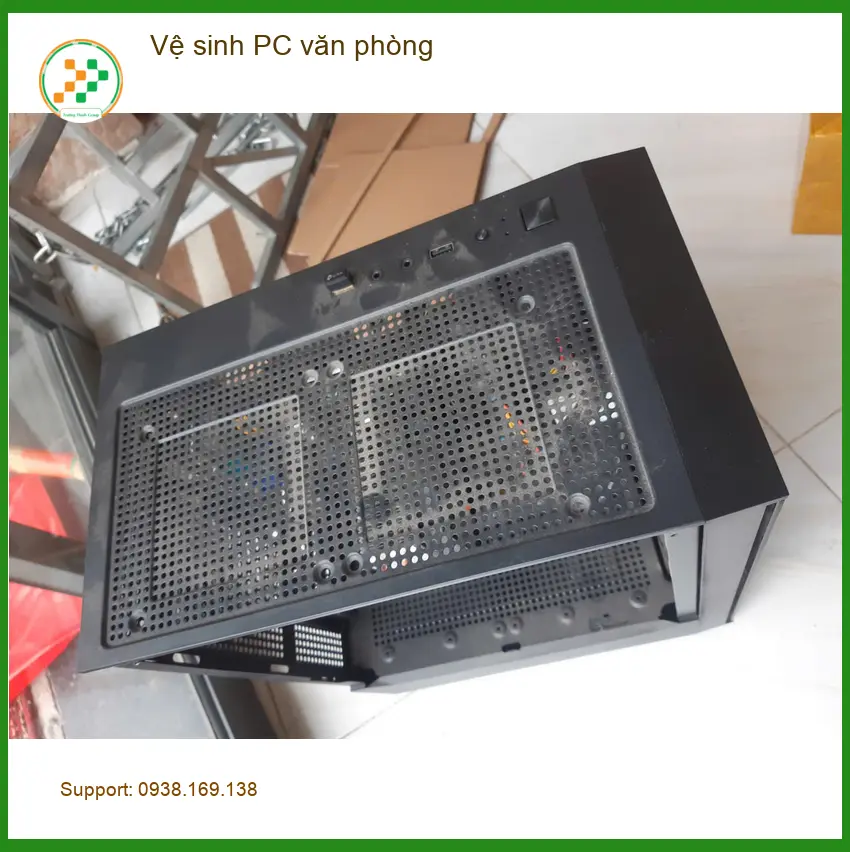 Chị Ánh nhân viên văn phòng tìm nơi vệ sinh PC Quận Tân Bình uy tín ảnh thực tế 1
