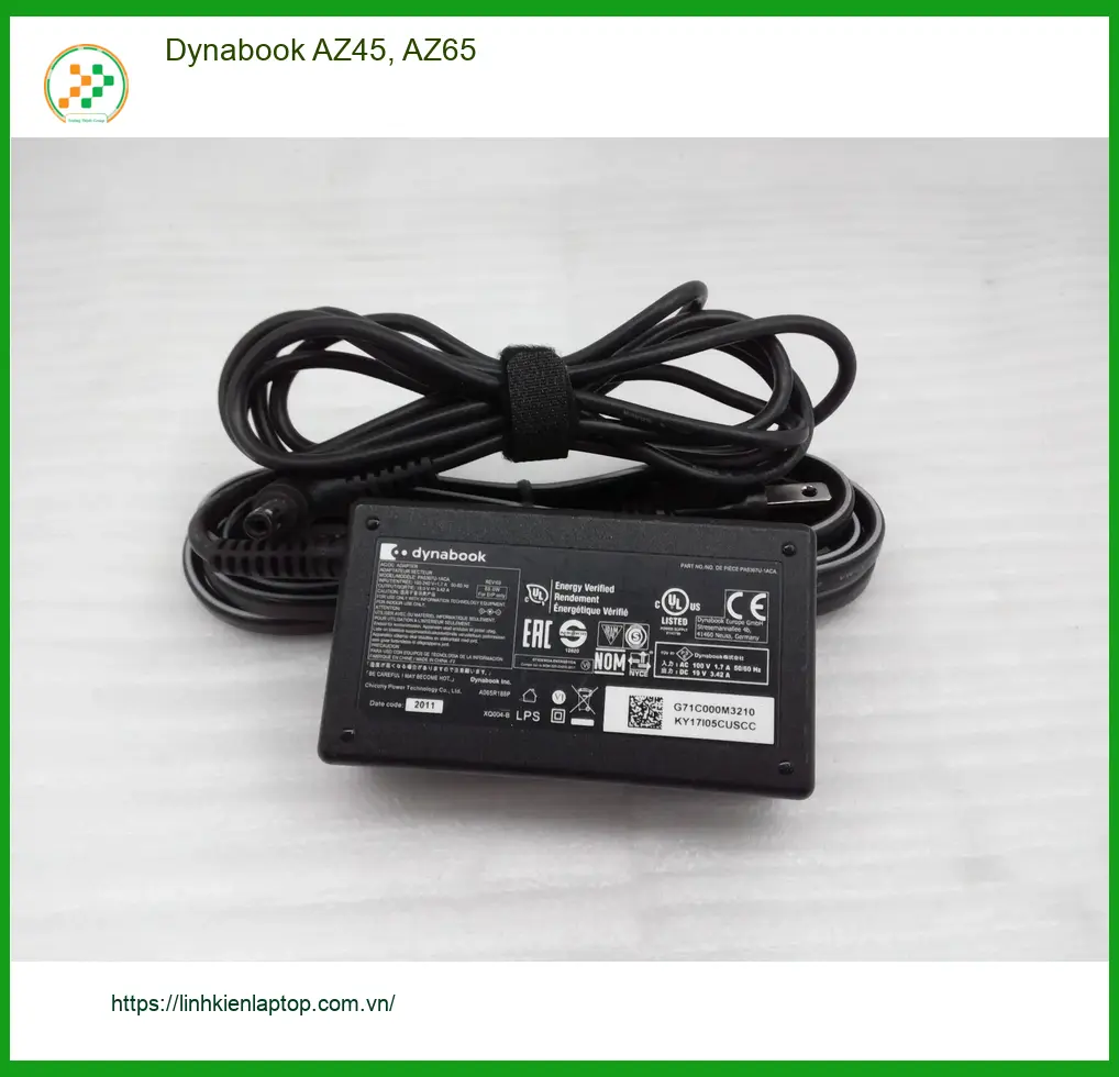 Sạc Laptop Dynabook AZ45, AZ65 - Cửa Hàng Thay Nhanh, Giá Tốt TPHCM