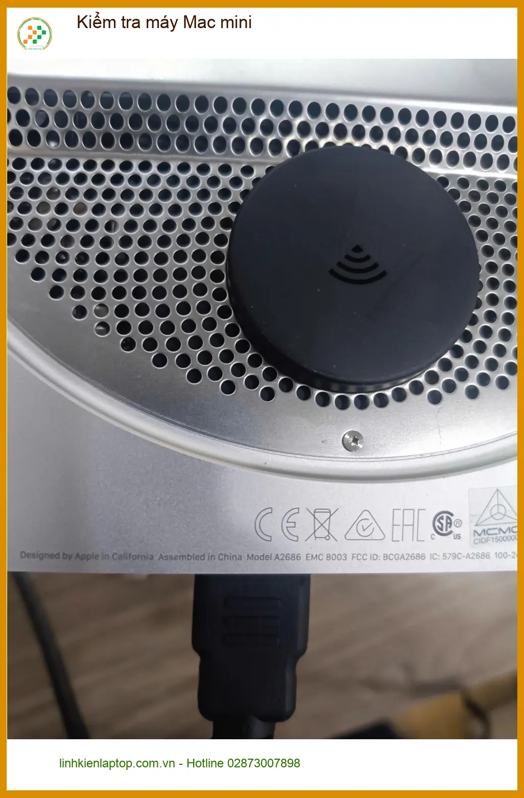 Anh Khoa - Kiểm tra máy Mac mini Quận Tân Phú tại trung tâm uy tín ảnh thực tế 1