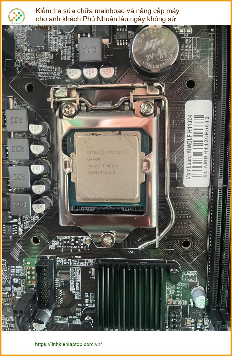 Anh Cường chủ cửa hàng: Kiểm tra mainboard, nâng cấp máy ở Phú Nhuận ảnh thực tế 1