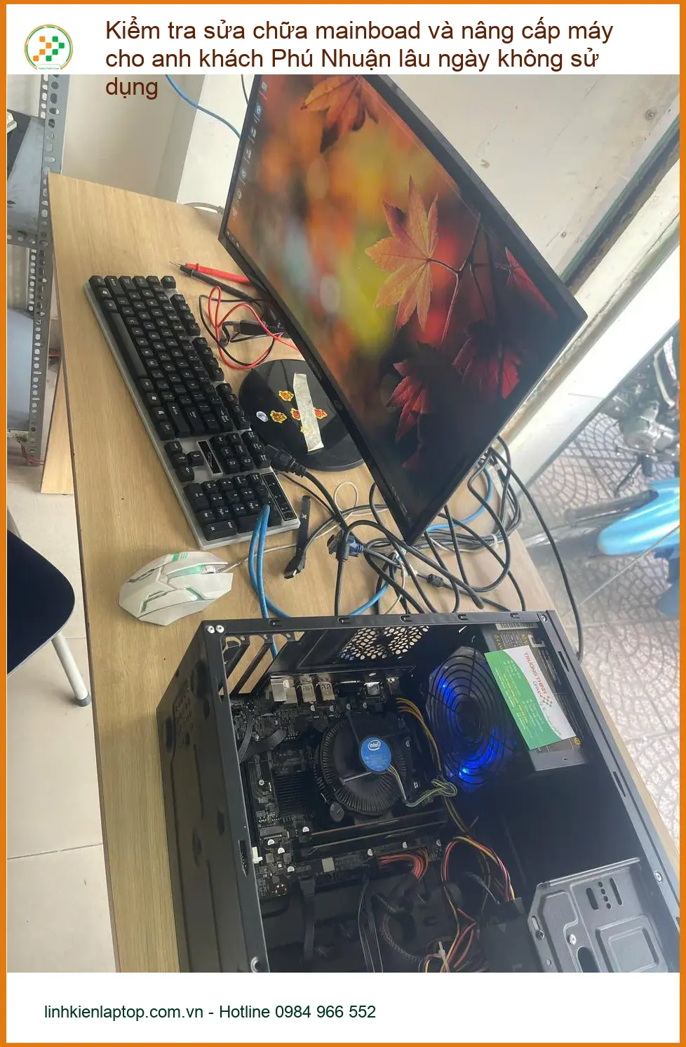 Anh Cường chủ cửa hàng: Kiểm tra mainboard, nâng cấp máy ở Phú Nhuận ảnh thực tế 2