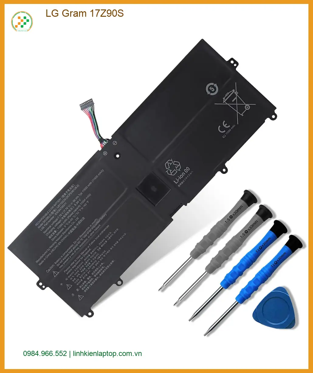 Pin Laptop LG Gram 17Z90S - Thay Pin Lấy Liền Giá Rẻ Tại TPHCM