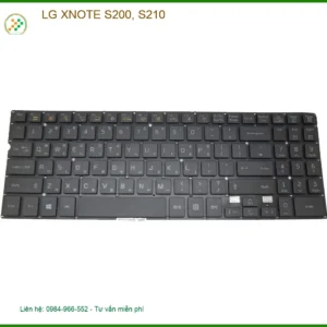 Bàn phím Laptop LG XNOTE S200, S210 - Thay nhanh | Giá tốt TPHCM