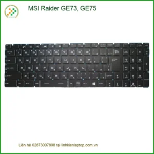Bàn phím Laptop MSI GE73 GE75 - Thay Lấy Ngay | Giá Tốt Tại Cửa Hàng Gần Nhất