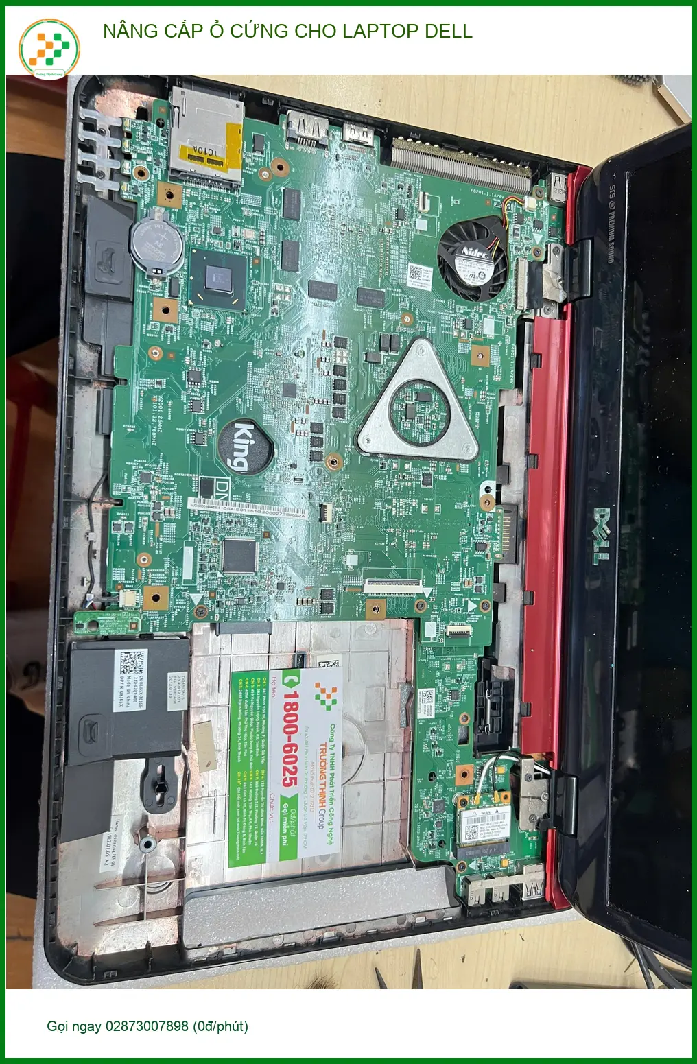 Chị Thuận designer nâng cấp ổ cứng laptop Dell Gò Vấp - Xem dịch vụ nào tốt ảnh thực tế 1