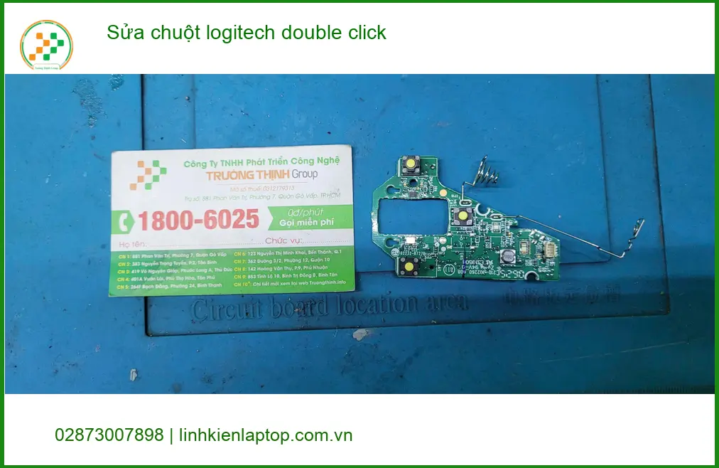 Chú Tùng kế toán ở Quận Bình Tân tìm thợ sửa chuột logitech double click ảnh thực tế 1