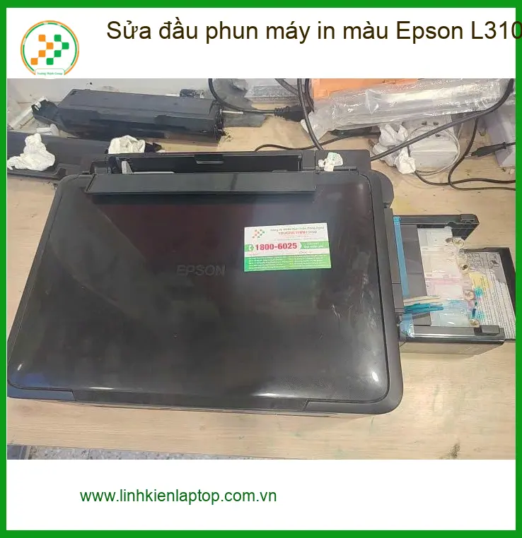 Trung tâm sửa đầu phun Epson L310 Quận 7 - Chú Sơn hài lòng về giá ảnh thực tế 1