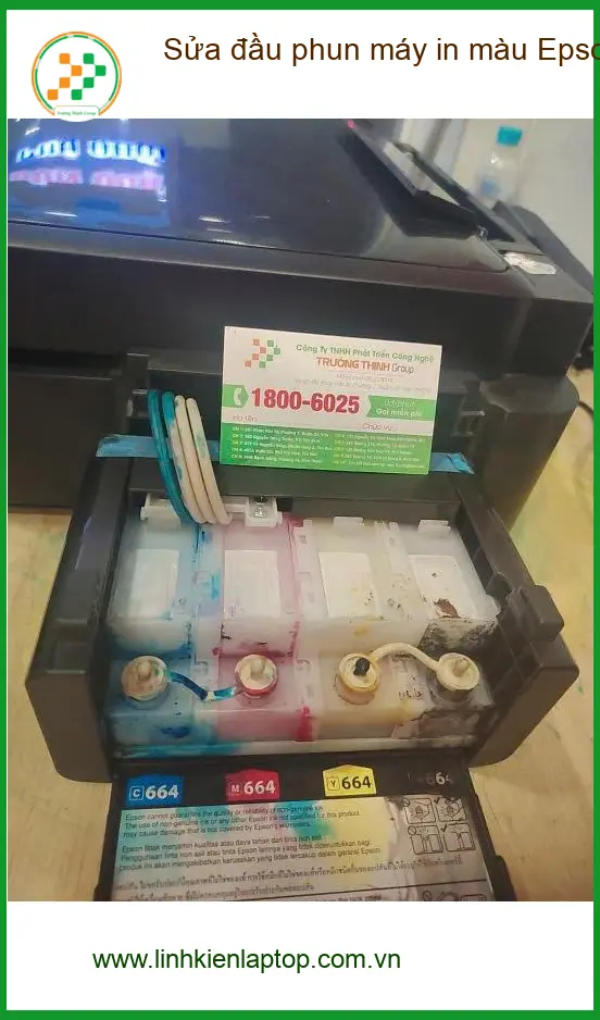 Trung tâm sửa đầu phun Epson L310 Quận 7 - Chú Sơn hài lòng về giá ảnh thực tế 2