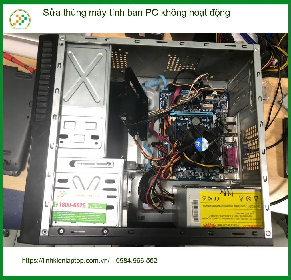 Chú Phước Thành review dịch vụ sửa thùng máy tính bàn PC không hoạt động Quận Bình Tân ảnh thực tế 1