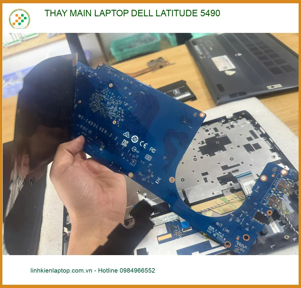 Nơi thay main laptop Dell Latitude 5490 Quận Tân Bình - Chú Hưng review ảnh thực tế 1