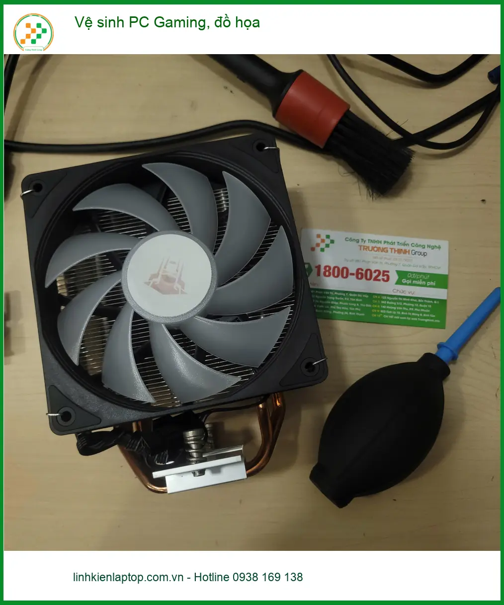 Bác Lâm kiến trúc sư tìm trung tâm vệ sinh PC Gaming, đồ họa Quận Tân Bình uy tín ảnh thực tế 1