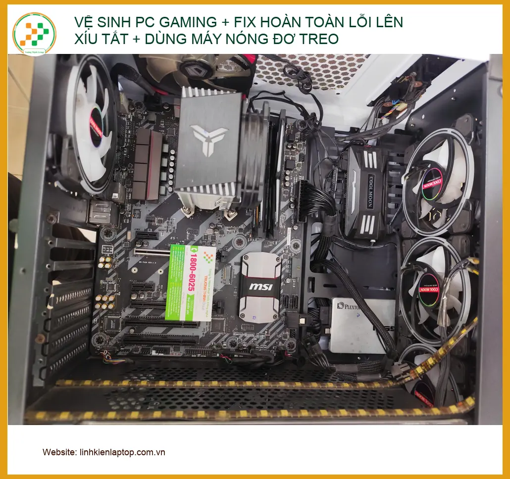 Anh Thắng review Dịch vụ Vệ sinh PC Gaming khắc phục lỗi nóng đơ treo Quận Phú Nhuận ảnh thực tế 1