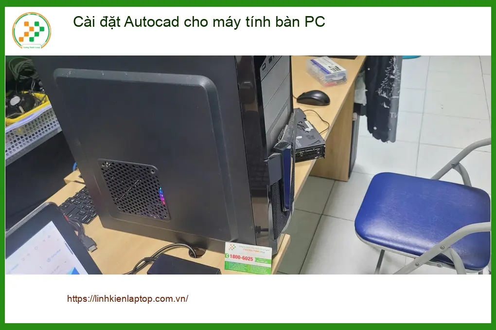 Chú Khánh kiến trúc sư tìm dịch vụ cài Autocad cho máy tính bàn PC Quận Bình Tân nhanh chóng ảnh thực tế 1