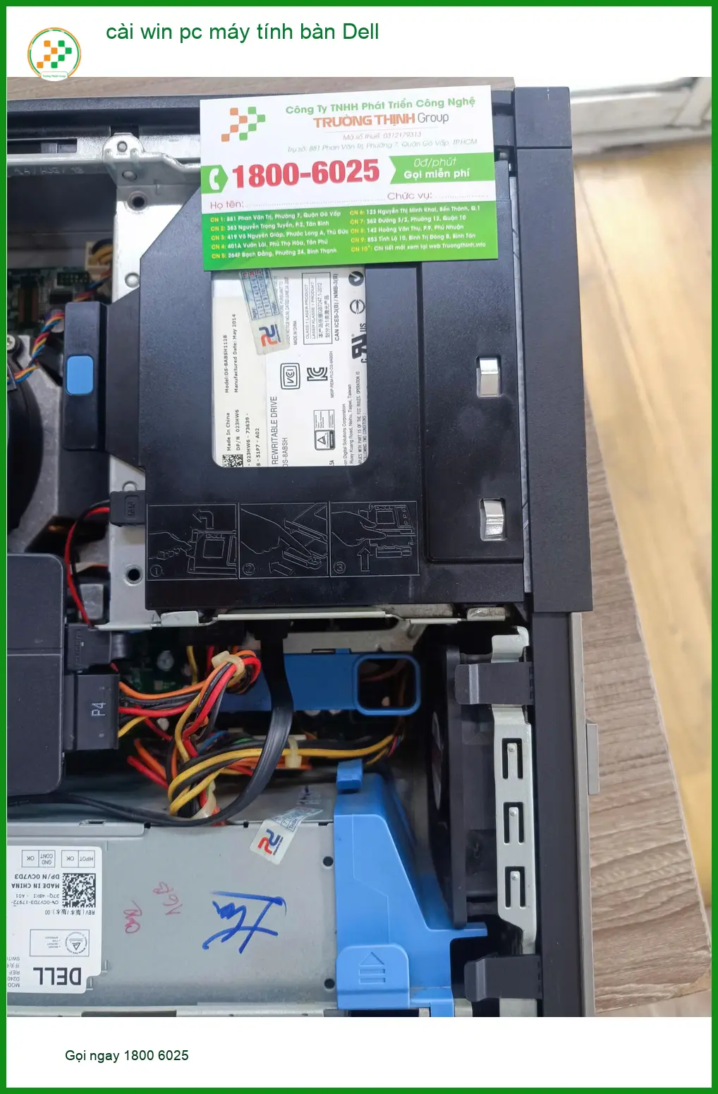 Anh Phong văn phòng ở Tân Phú review cài win cho máy tính bàn Dell ảnh thực tế 1