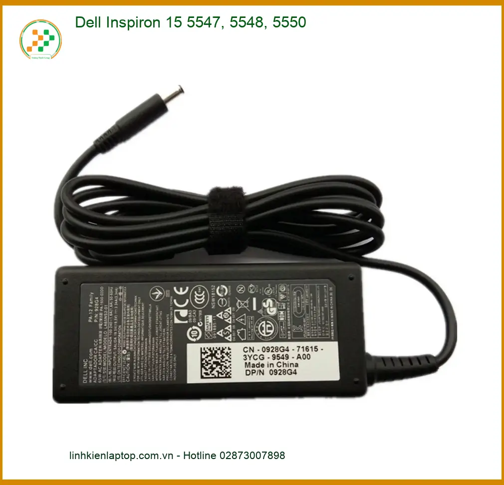 Sạc Laptop Dell Inspiron 15 - Thay Giao Ngay - Cửa Hàng TPHCM Giá Rẻ