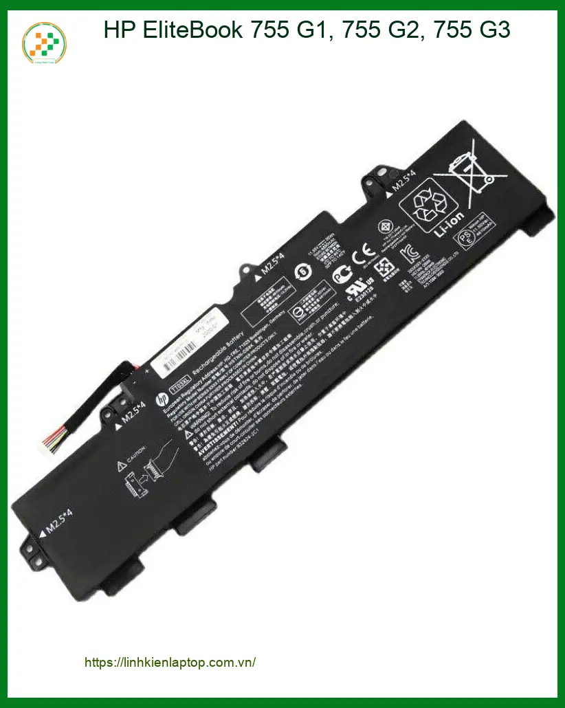 Pin Laptop HP EliteBook 755 G1, G2, G3 - Thay Lấy Liền - Giá Rẻ TPHCM