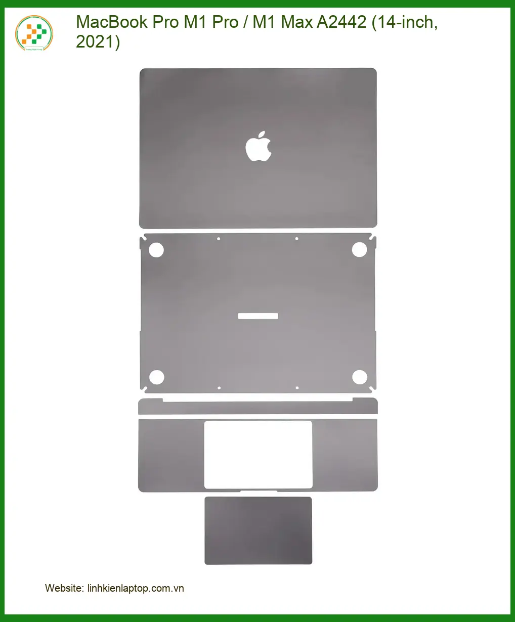 Vỏ MacBook Pro M1 A2442 - Thay Lấy Liền Tại Cửa Hàng TPHCM
