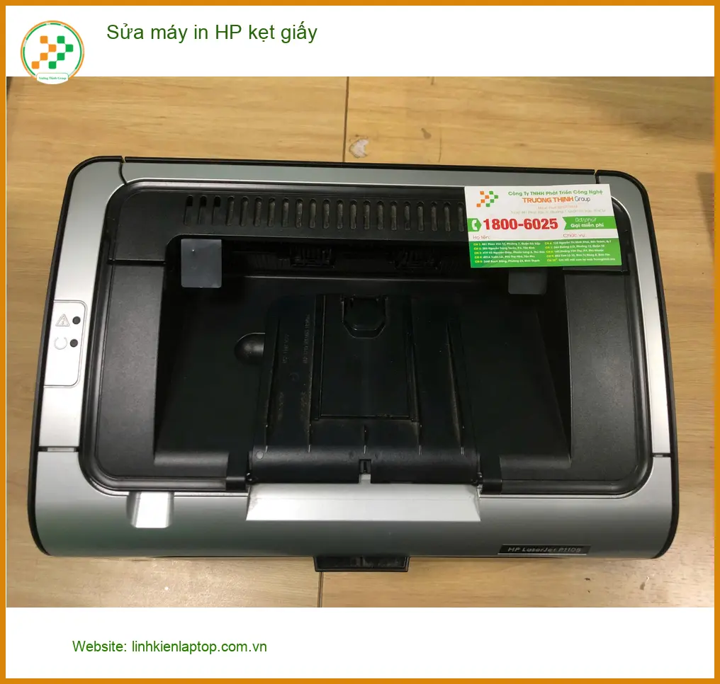 Chị Thảo kế toán sửa máy in HP kẹt giấy - Trung tâm uy tín Quận Bình Tân ảnh thực tế 2