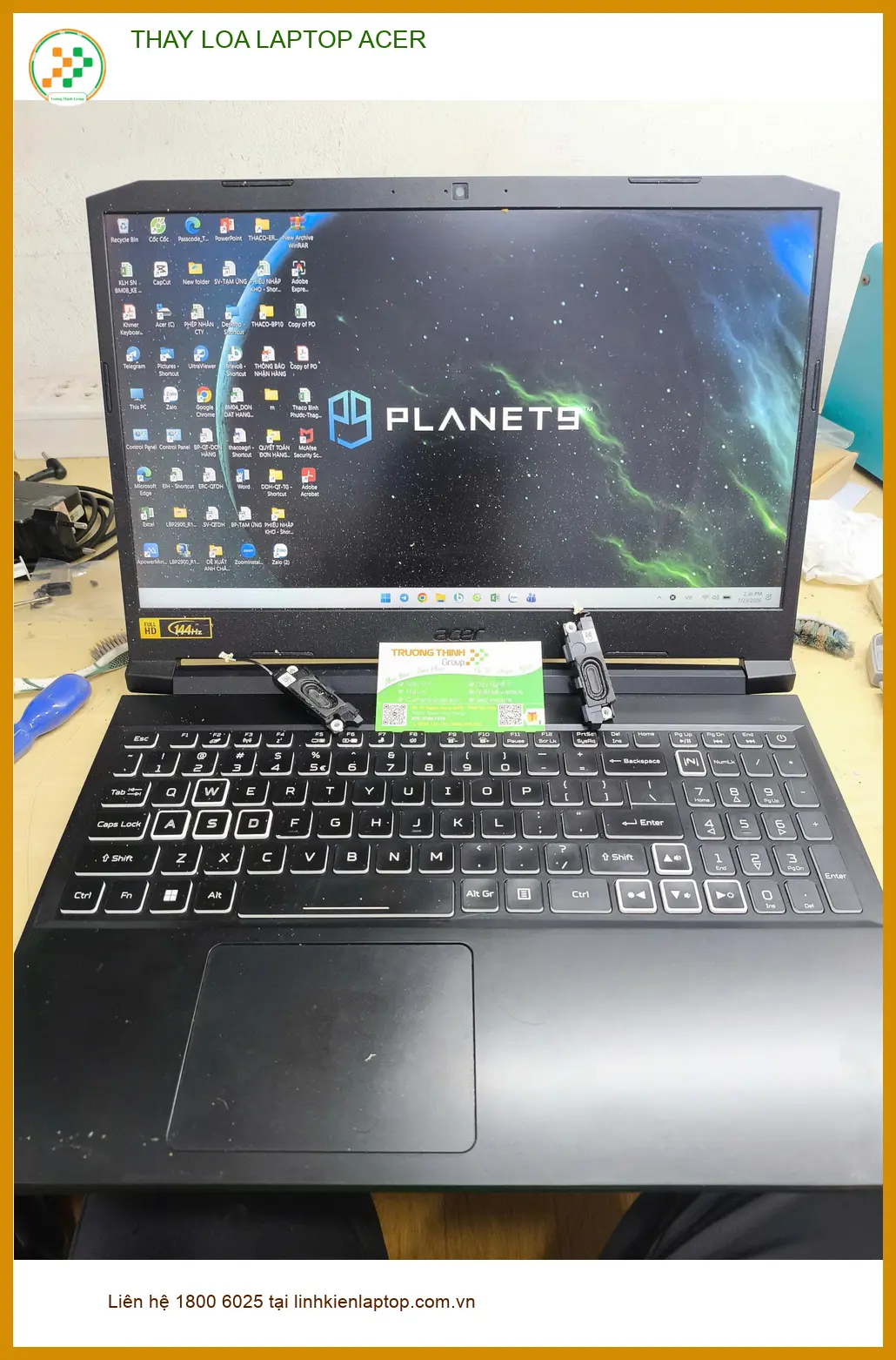 Chỗ thay loa laptop Acer Quận Gò Vấp uy tín - Anh Khải kiến trúc sư cần gấp ảnh thực tế 1