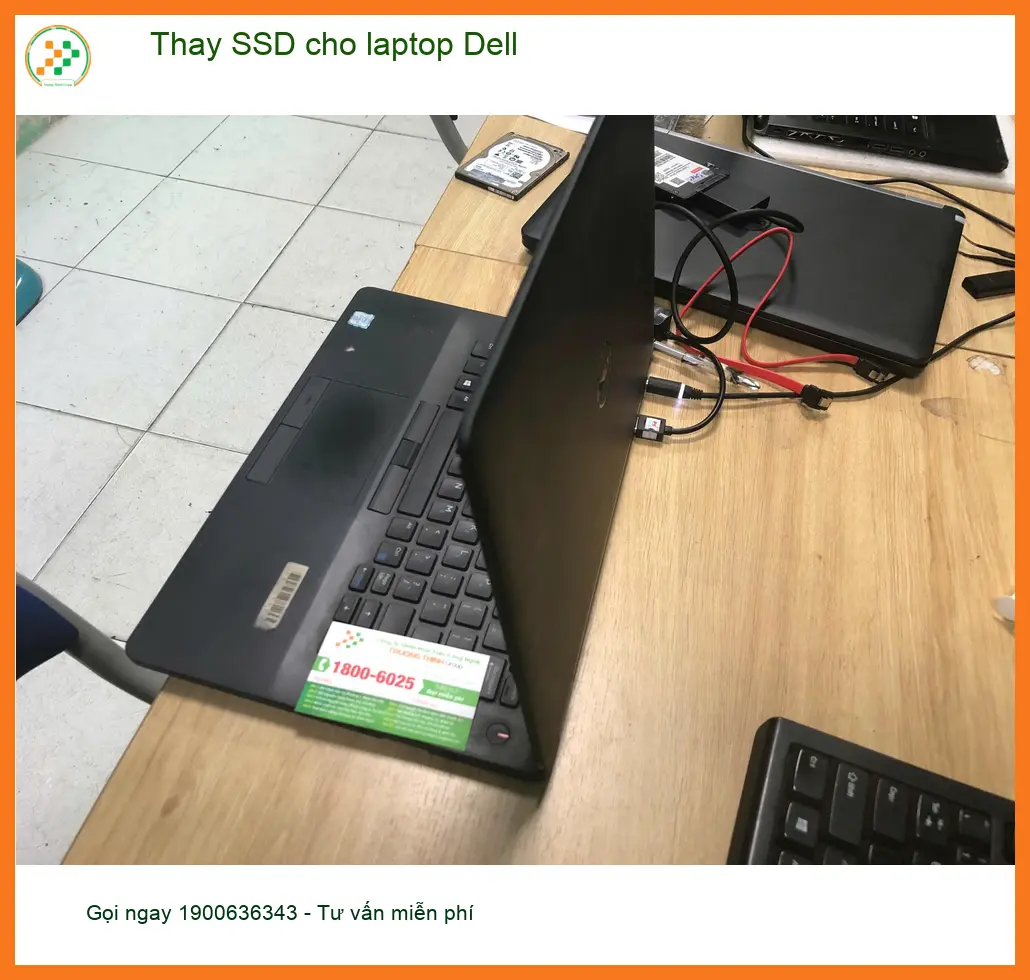 Anh Minh kiến trúc sư tìm chỗ Thay SSD cho laptop Dell Quận Bình Tân ảnh thực tế 1